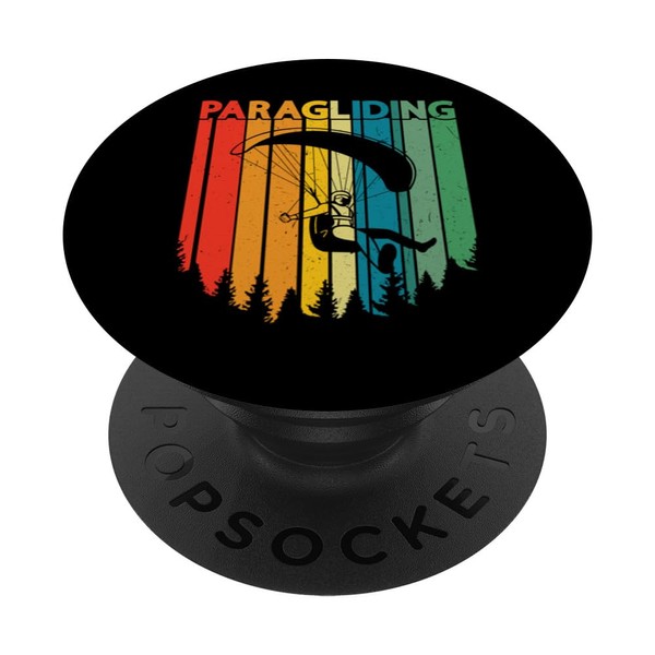paragliding retro designs PopSockets Standard PopGrip