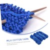DOITOOL 4pcs Chenille Wool Yarn Soft Hand-Knitted Material for Crafting
