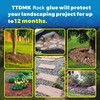 Mulch Glue for Landscaping, 128oz Rock Glue for Landscaping, Garden