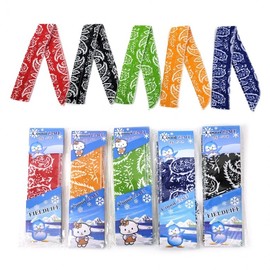 Ice Cooling Scarf Ice Scarf (Amoeba) Blue 10ea