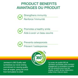 Jamieson Vitamin D 1000 IU tablets