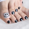iMABC Glue Press On Toenails, Fake False Nail Gel Included,