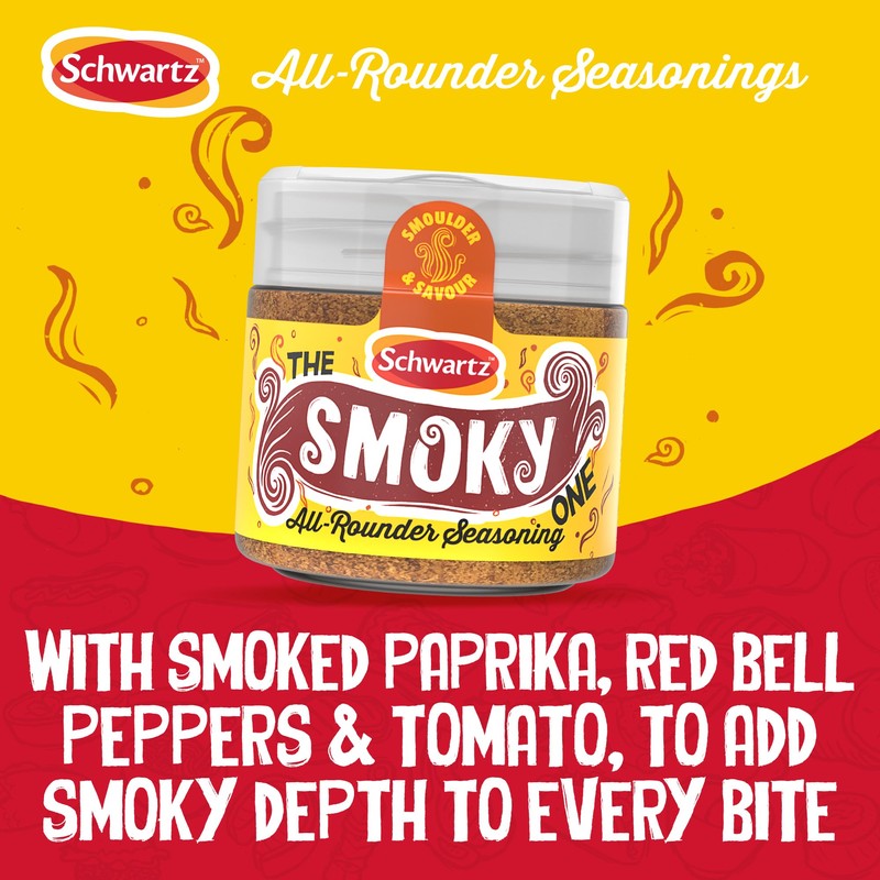 Schwartz All Rounder Smoky Seasoning, 100g