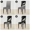 LTZGO Chair Covers, Set of 4, Stretch Chair Covers, Modern