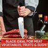Chef knife. ICEL Cutlery 8-inch Chefs Knife.(Knife Care, Sharpening Instructions