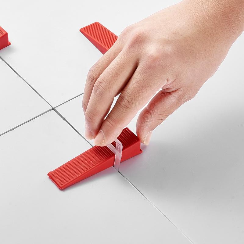 Tile Leveling System Clips 2200PCS 1/16" 1.5mm Floor Wall Spacer
