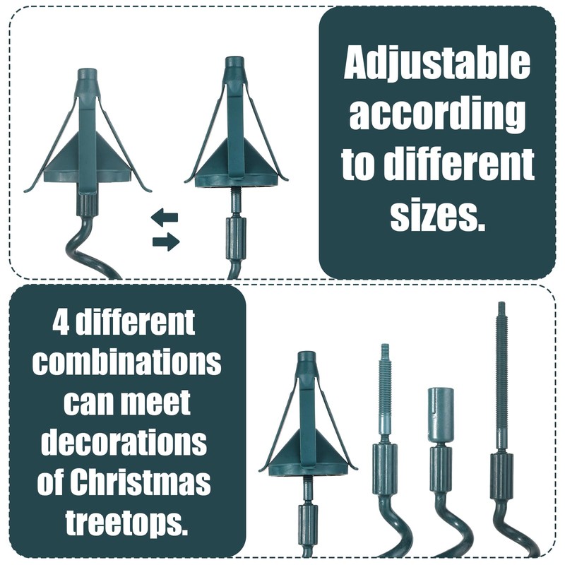 Christmas Tree Topper Holder, Twist on Tree Topper Holder Christmas