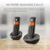 Motorola E203 Cordless Landline House Phone, Home Phone, Nuisance Call