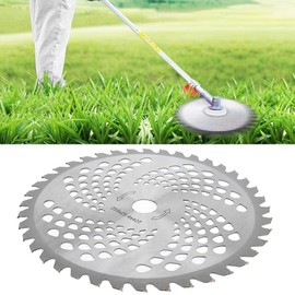 TOPINCN Cuchillas para Comer Malas Hierbas, 40T de Acero Al Manganeso, Desbrozadora, Recortadora de Césped, Hoja Circular, Accesorio de Repuesto para Recortadora