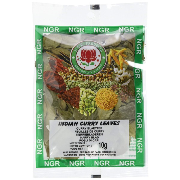 Ngr Curry Sheets, Whole, 10g (1 x 10g pack)