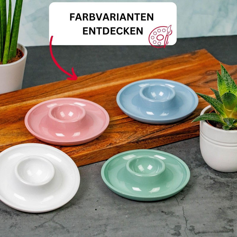 Westmark 206222EP 6 PUNTO EGG CUPS ROUND SAN PINK 6