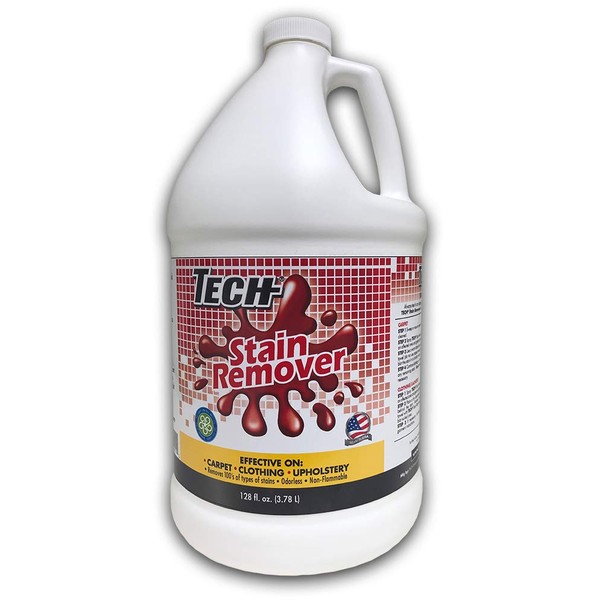TECH Multi-Purpose Stain Remover, 128 oz, For Carpet, Clothes, Upholstery, and Other Fabrics