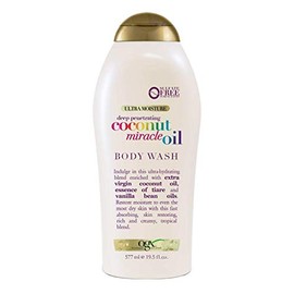 Ogx Body Wash Coconut Oil Miracle 19.5 Ounce (577ml) (3 Pack)