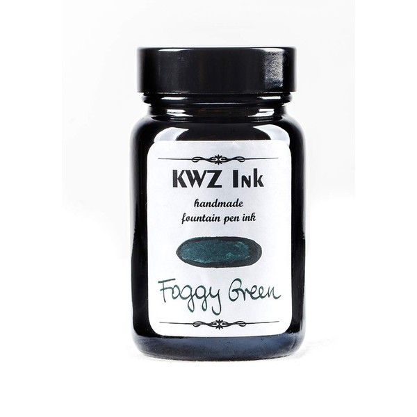 Foggy Green Handmade Fountain Pen Bottled Ink-60 ml