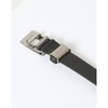 Hazzys (대전신세계)블랙 빅로고 버클 가죽 자동벨트 HJBE5E775BK (Deajeon Shinsegae) Black