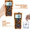 YIQIYIBO Digital Multimeter, True RMS 6000 Counts Manual Range Voltage