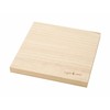 Kakusee LW-11 Paulownia Cutting Board, Square, Baked Marked, Spill Resistant,