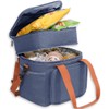 Lunch Bag for Men Women Large Double Deck Heavy Duty