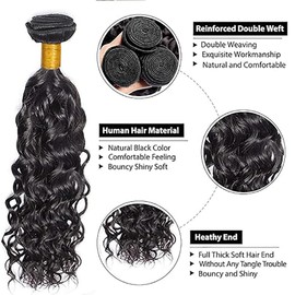 BW 1B WT Human Hair Bundles 161820 Inch 50 g