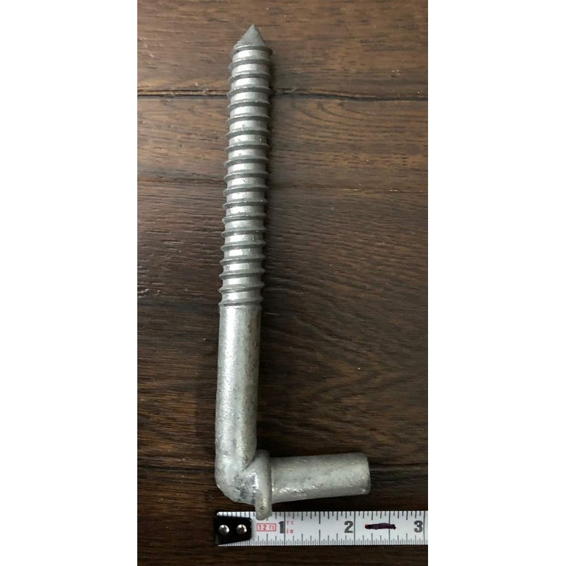 Lag Screw Style 2 Pc Pack Chain Link Gate Hinge