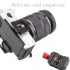 LEFTFOTO Camera Quick Release Plate Clamp kit with 1/4" to