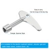 PATIKIL Triangle Spanner Keys, 6 Pack Zinc Alloy Elevator Lift