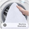 smiry Non Slip Chenille Bath Mat, 40 x 60 cm,