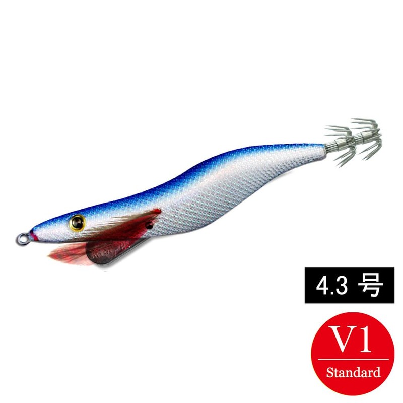 エギシャープα 4.3号V1 (24g) リアルベイトブルー