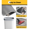 Cat Litter Mat New Size 23.6"x14.6" for Small Spaces, Upgrade