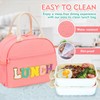 Lunch Bag for Women, Large Insulated Lunch Bag with Chenille