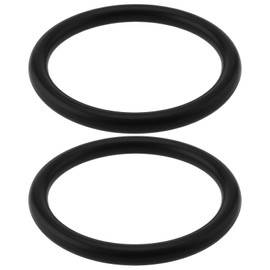 LT Easiyl 2 x Flush Hose Seal Ring 362769001 55 x 45 x 5 mm Compatible with Geberit Flush-Mounted Cistern Black