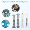 6PCS 3-1/2 Inch Hot Tub Filter Standpipe Caps - Compatible