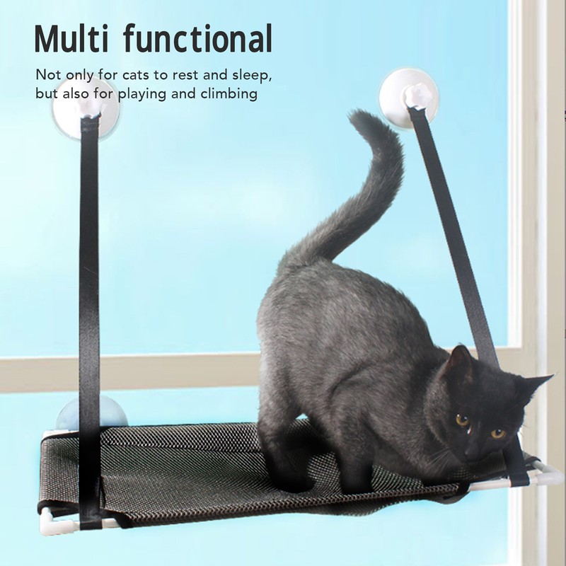 Cat Window Hammock Comfortable Breathable Window Mounted Cat Window Perch