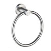 Towel Holders for Bathrooms Wall Mounted - 3 Set Silver