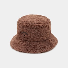 Callaway C24291118 Men's Bucket Hat (Fleece) / Golf Hat, 1050_Brown