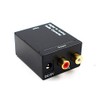Optical Coaxial Toslink Digital to Analog Audio Converter Adapter L/R
