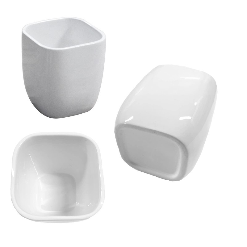 Senko White Cube Tumbler, White