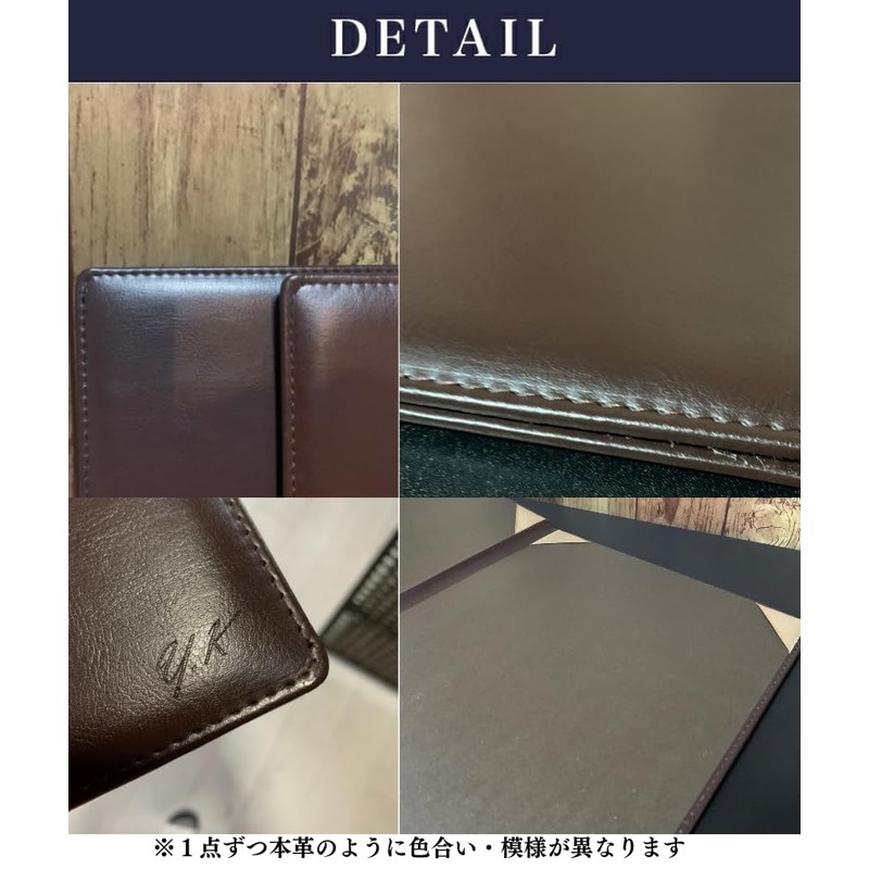 kawauso Certificate Holder, a4 File Menu, Bi-Fold, PU Leather, Holds