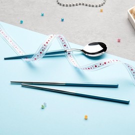 Bloom at Home Macaron Cutlery Set (Blue) 1 Set / 블룸엣홈 마카롱 수저세트 (블루) 1벌