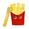 French Fries Plush Stuffed Pillow, 11.8'' Simulation Fries Plush Pillow