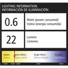 Malibu Lighting 8409210101 Malibu Landscape Lighting, 0.6W Low Voltage Equinox