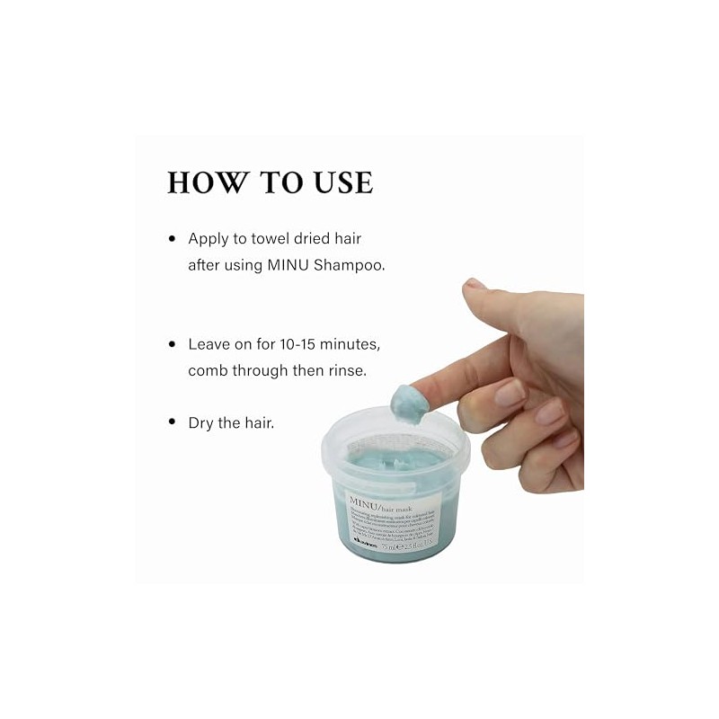Davines Minu Hair Mask, 8.45 fl. oz.