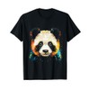 Panda Animal Zoo Art Panda T-Shirt, black