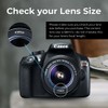 58mm 2.2X High Definition Telephoto Zoom Lens for DSLR Canon