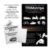 4R Quattroerre.it 10533 Trim Stripes Triple Adhesive Strips for Cars,