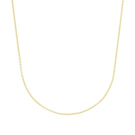 Amor 2038560 Women's Necklace 925 Sterling Silver 42 + 3 cm Gold Comes in Jewellery Gift Box, Sterling Silver, None