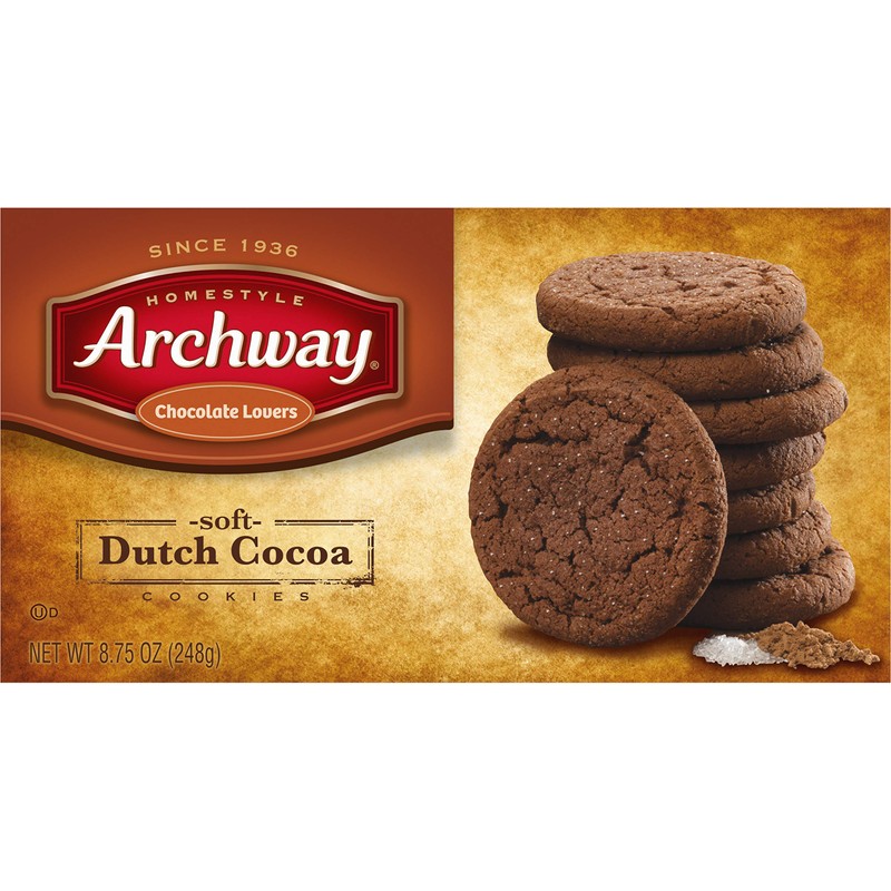 Archway Home Style Original Dutch Cocoa Cookies, 8.75 Oz (