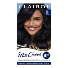 Clairol Miss Clairol Tinte Permanente 28 Negro Azul Brillante