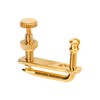 5PCS Violin Fine Tuner Golden Metal Glossy Surface Violin Fine