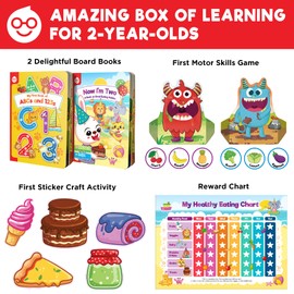 Doctor Jupiter Now I AM 2 | Educational Learning Toy for 2 Year Olds | Birthday Gift Ideas for Boys & Girls Ages 2+ | Preschool Learning Activities